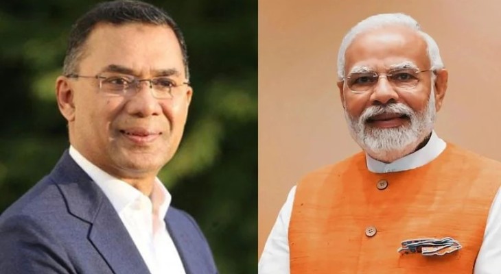 তারেক রহমানকে ফোন করে অভিনন্দন জানিয়েছেন ভারতের প্রধানমন্ত্রী নরেন্দ্র মোদি