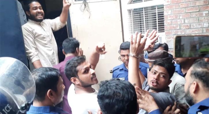 ঝিনাইদহে বৈষম্যবিরোধী ছাত্র আন্দোলনের দুই নেতা রিমান্ডে, ৫ জন কারাগারে