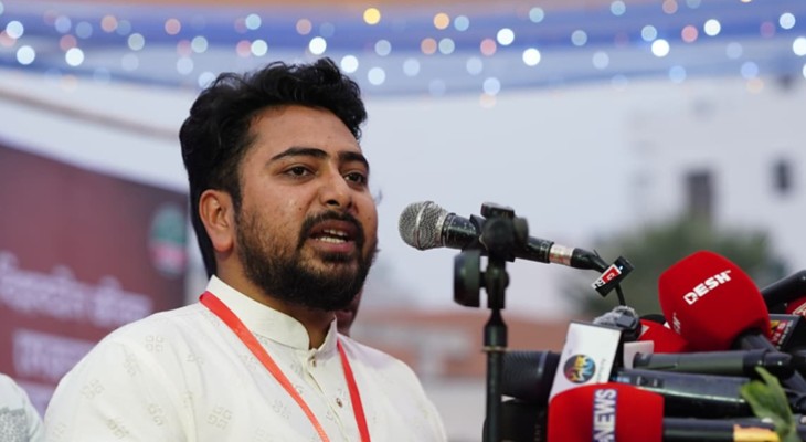 রাষ্ট্রপতির অপসারণ ও সংস্কার পরিষদে শপথের আশা নাহিদ ইসলামের