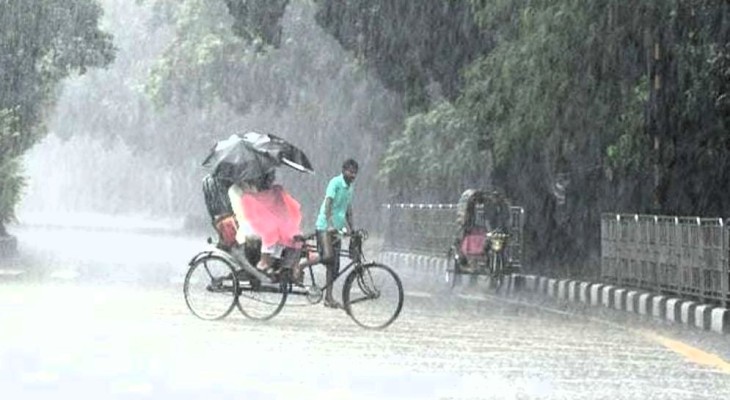 সন্ধ্যার মধ্যে ১৫ জেলায় ৬০ কিমি বেগে ঝড়ের আভাস